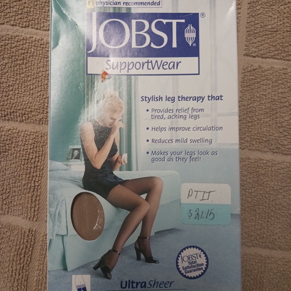 Jobst UltraSheer Tan Stockings